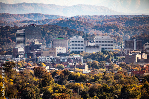 Great Smoky Mountains seen from Knoxville, TN photo