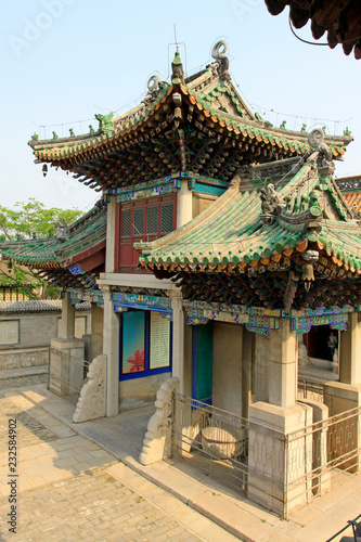 Memorial building landscape in Jijue Temple, China... © zhang yongxin