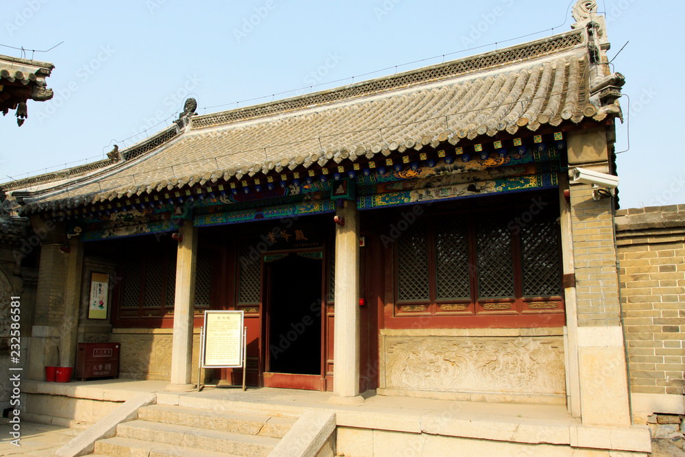 Jijue Temple landscape architecture, China... Jijue Temple landscape architecture, China...