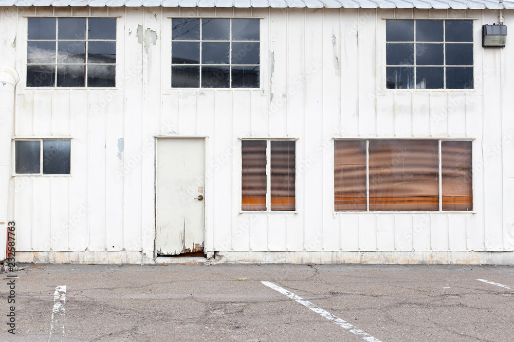 An Abandoned Warehouse Building An Abandoned Warehouse Building