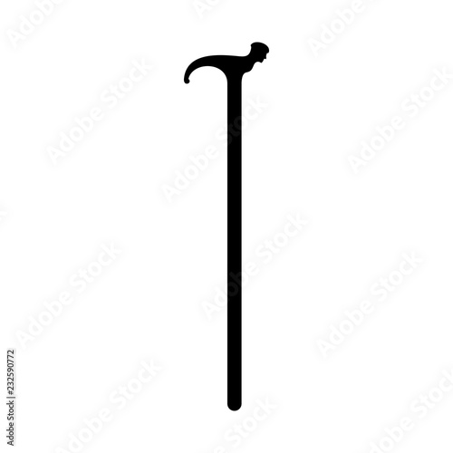 Mythical animal handle cane, walking stick