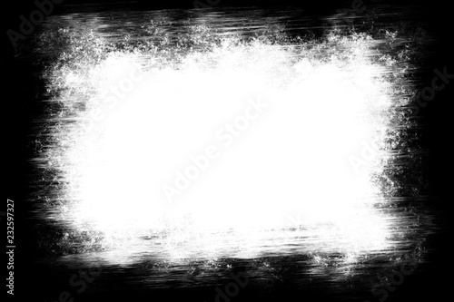 Abstract Black Photo Edges for Landscape Photos