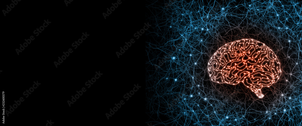 artificial-cybernetic-circuit-brain-inside-human-nerves-system-side-view-concept-of-combining