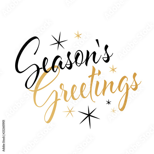 Season's greetings