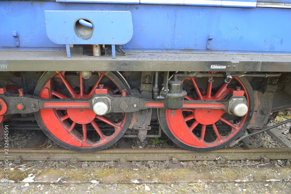 diesel train wheels
