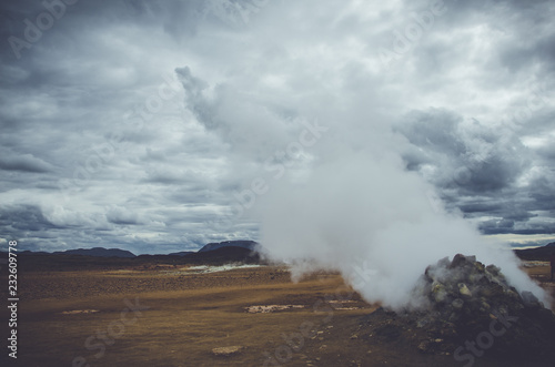 Geothermal field Námaskarð