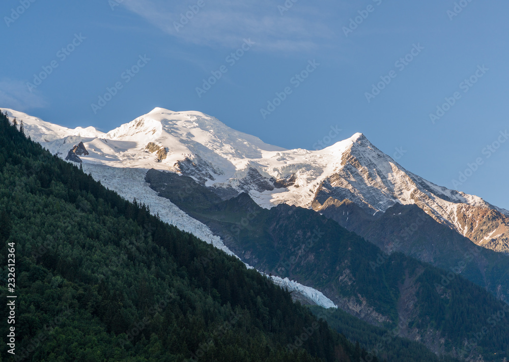 Glacier des Bossons Mont Blanc Chamonix France montagne