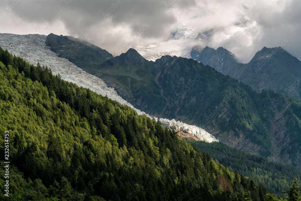 Glacier des Bossons Mont Blanc Chamonix France