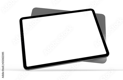 tablet pad isolated