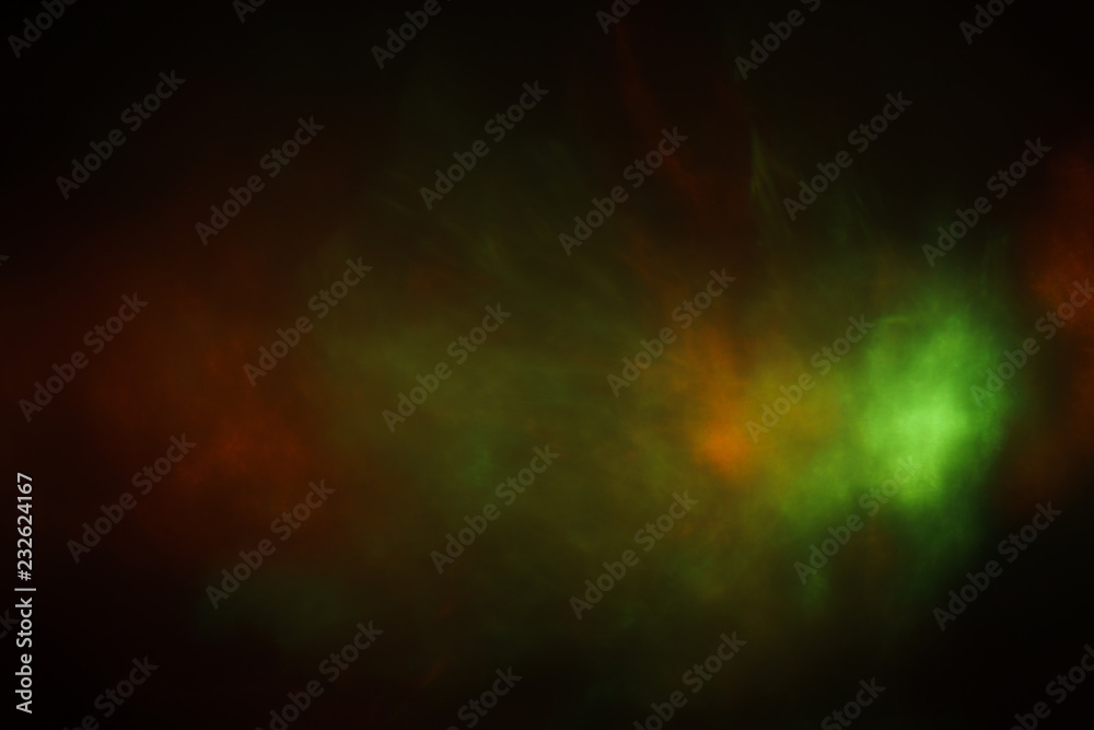 lens flare creative abstract background. colorful soft blurred defocused light flashes and beams. festive disco nightlife atmosphere