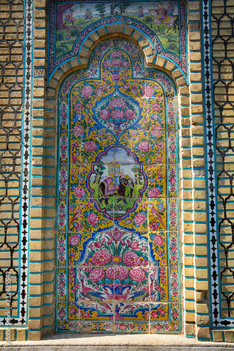 Naranjestan traditional Persian house, Shiraz, Iran photo