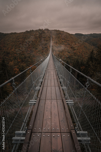 Moody Autumn bridge