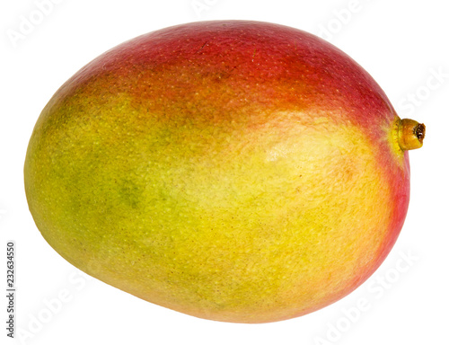 fresh mango isolated on white
