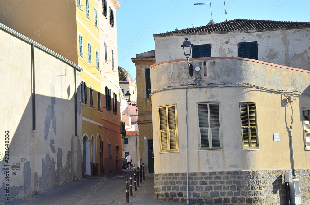 Fototapeta premium Alghero Altstadt