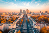 Warszawa z lotu ptaka