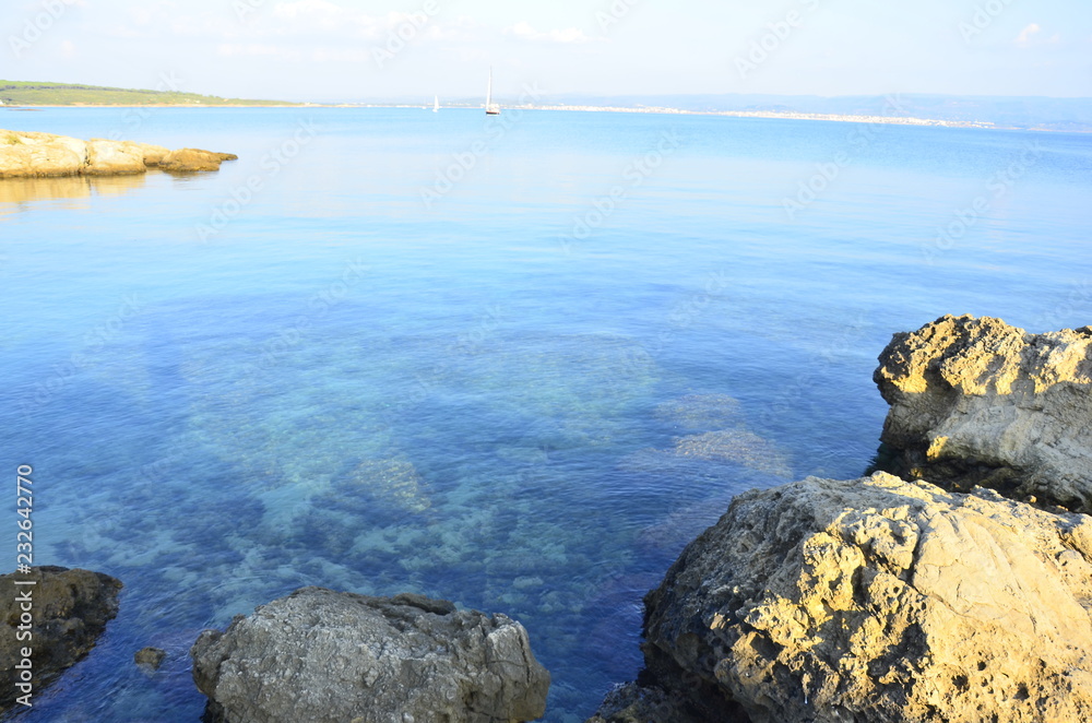 Küste bei Sardinien Küste bei Sardinien