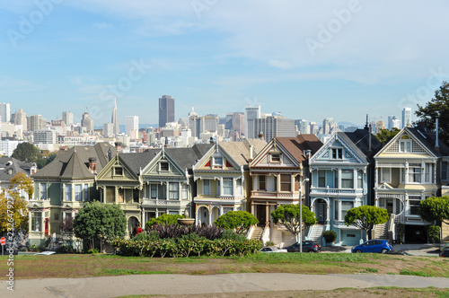 Victorian houses in San Francisco