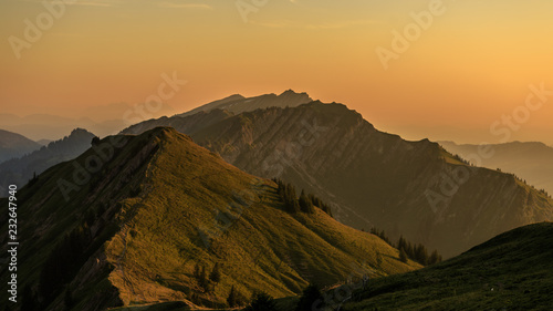 Abendrot am Stuiben photo