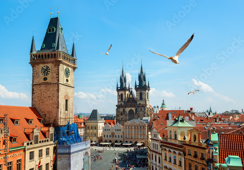 Chimes and Tynsky cathedral photo