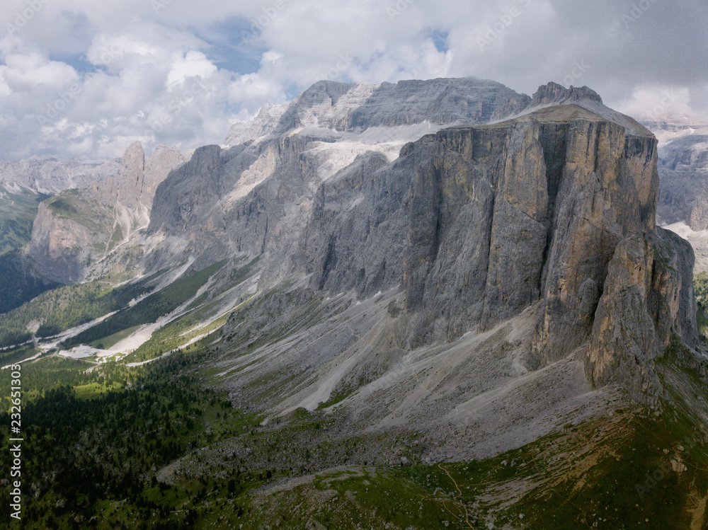 Sella group mountains Dolomites