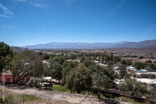 Panoramic view of Cachi