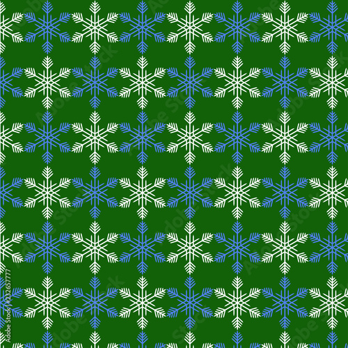 Pattern from snowflake without seam