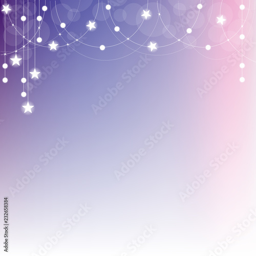 Sparkling star background