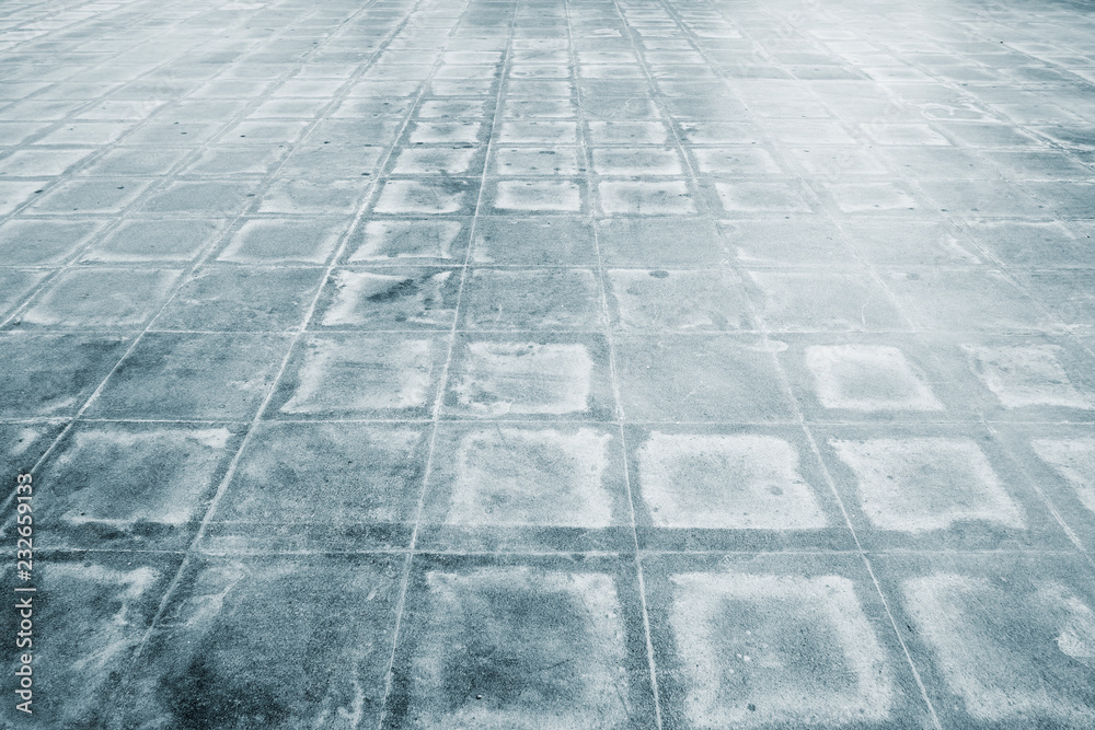 Fototapeta premium patterns on a tile floor or walkway
