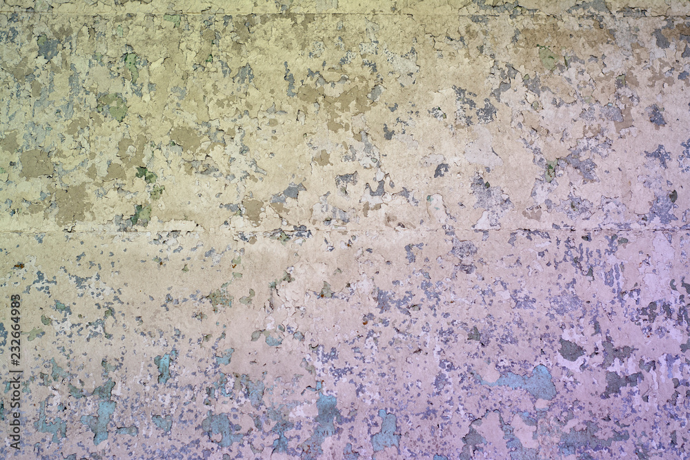 Fototapeta premium Painted concrete wall