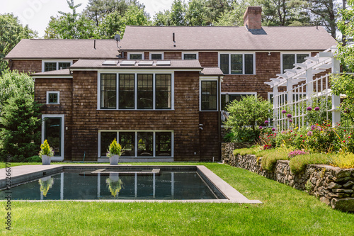 Pool at Contemporary Home
