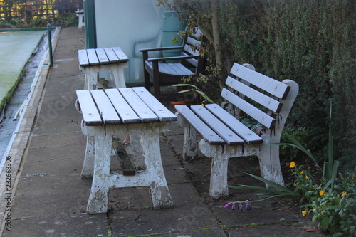 frosty bench  © Gaynor
