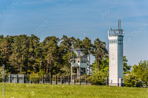 GERMANY, GERA. Between the US observation tower 