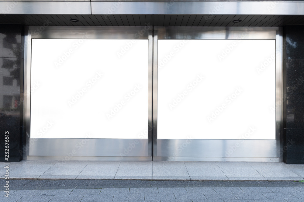 Shop Boutique Store Front with Big Window and Place for Name Shop Boutique Store Front with Big Window and Place for Name