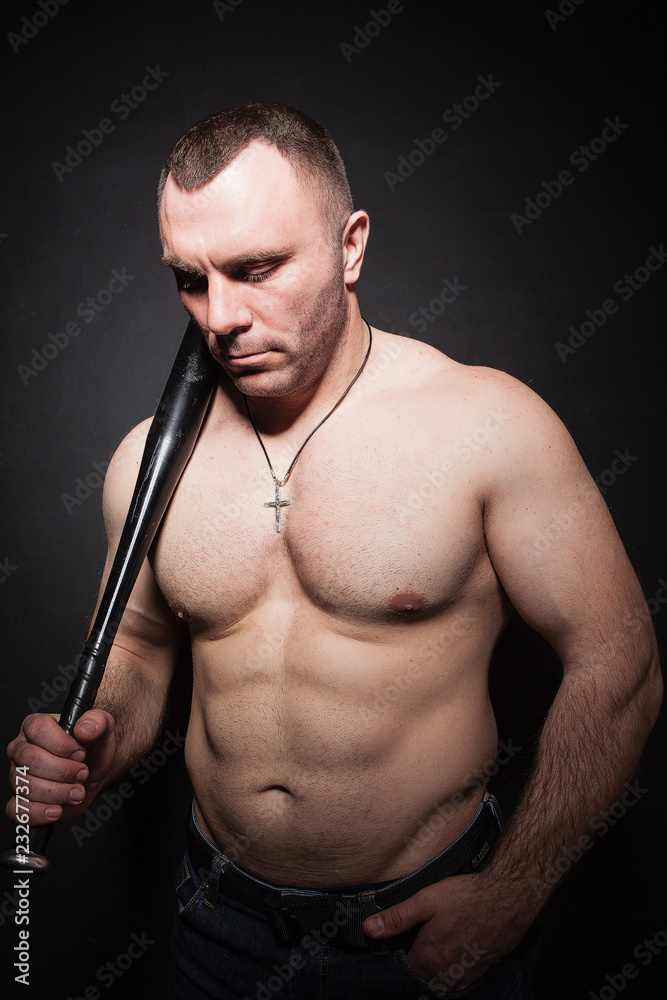 strongman with a bat, forester strongman with a bat, forester