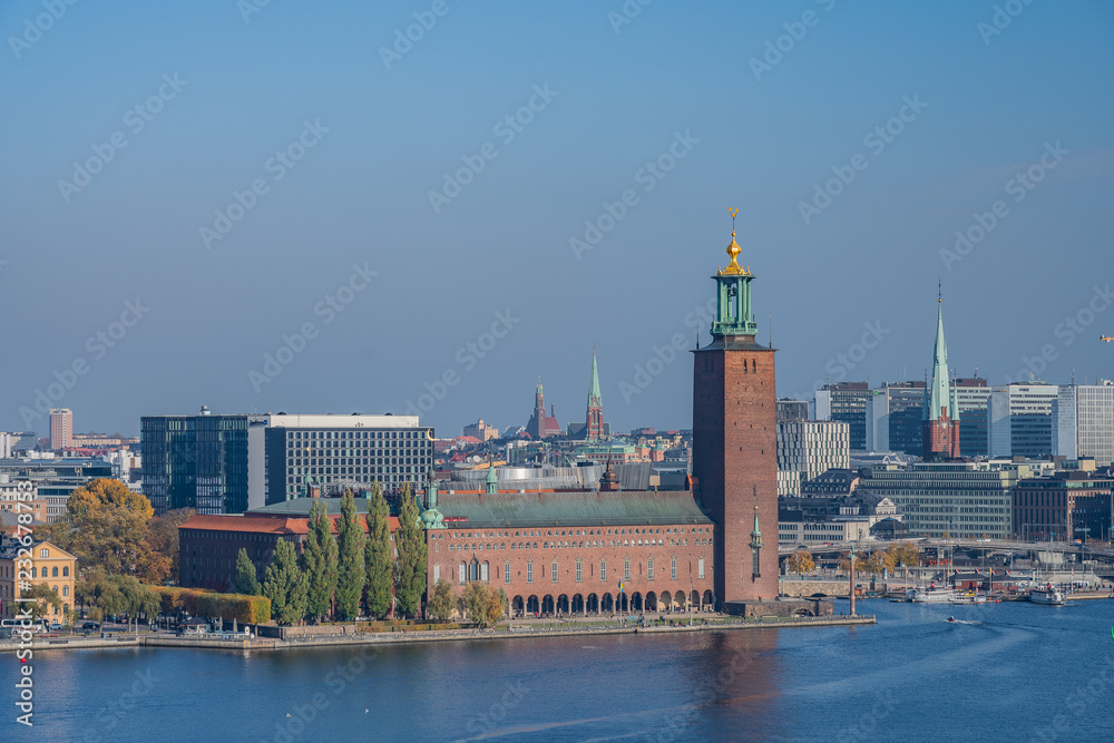 Sweden, Stockholm, city beautiful view