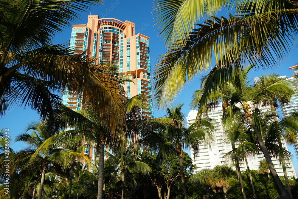 Fototapeta premium Miami Beach Building