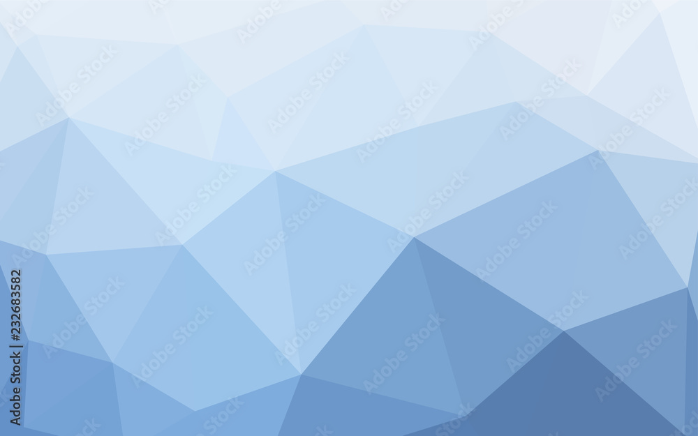 Light Blue, Yellow vector abstract mosaic backdrop.