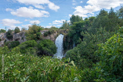 Waterfall in the Ruidera lagoon  Castilla la Mancha