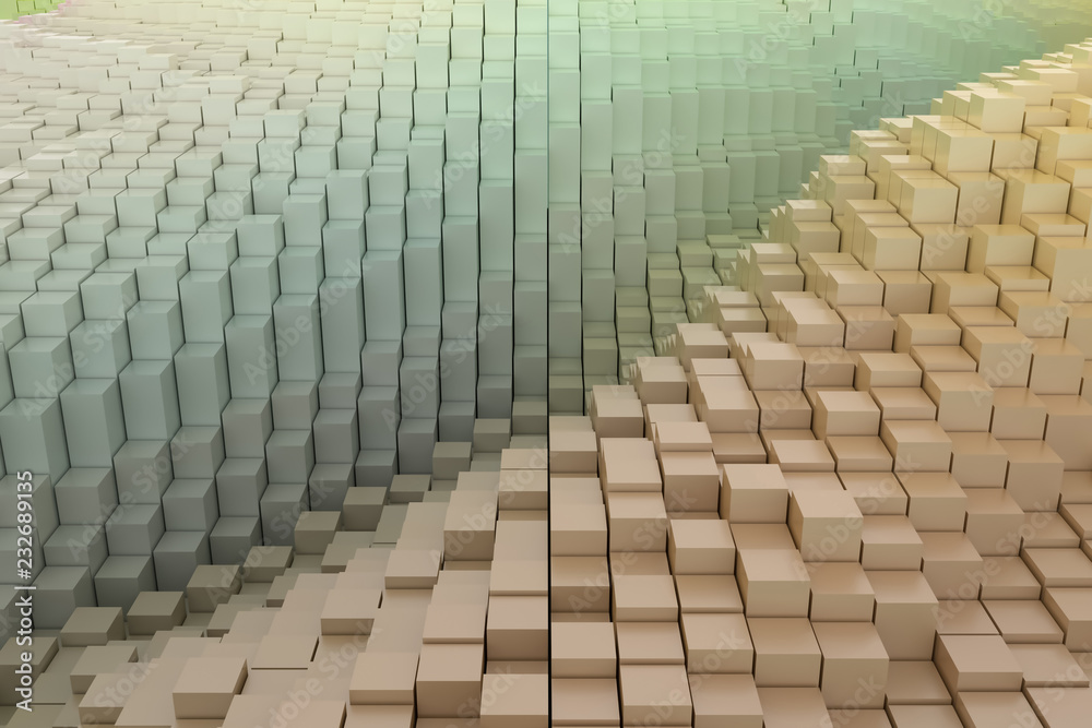 Geometric structure blocks. For graphic design or background shape composition. Geometric structure blocks. For graphic design or background shape composition.