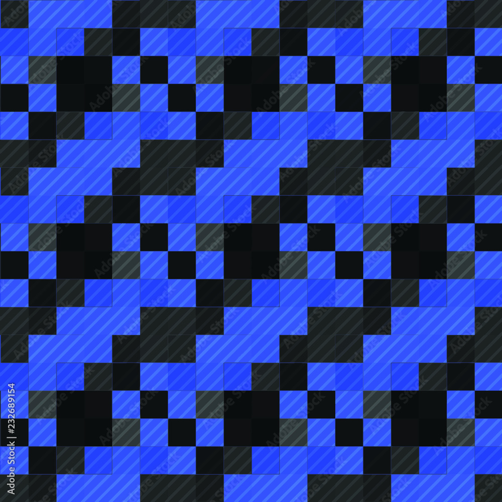 Seamless background pattern with a variety of multicolored lines. Seamless background pattern with a variety of multicolored lines.