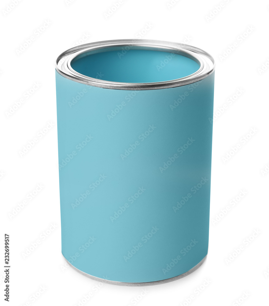 Paint can on white background. Space for design Paint can on white background. Space for design