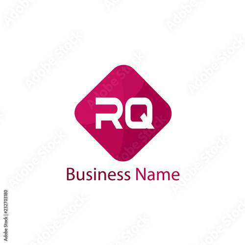 Free Download Initial Letter RQ Logo Template Design - GFXLoad