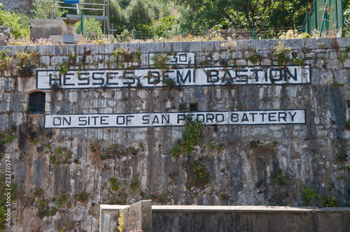 Hesses Demi Bastion, Gibraltar, Britisches Überseegebiet