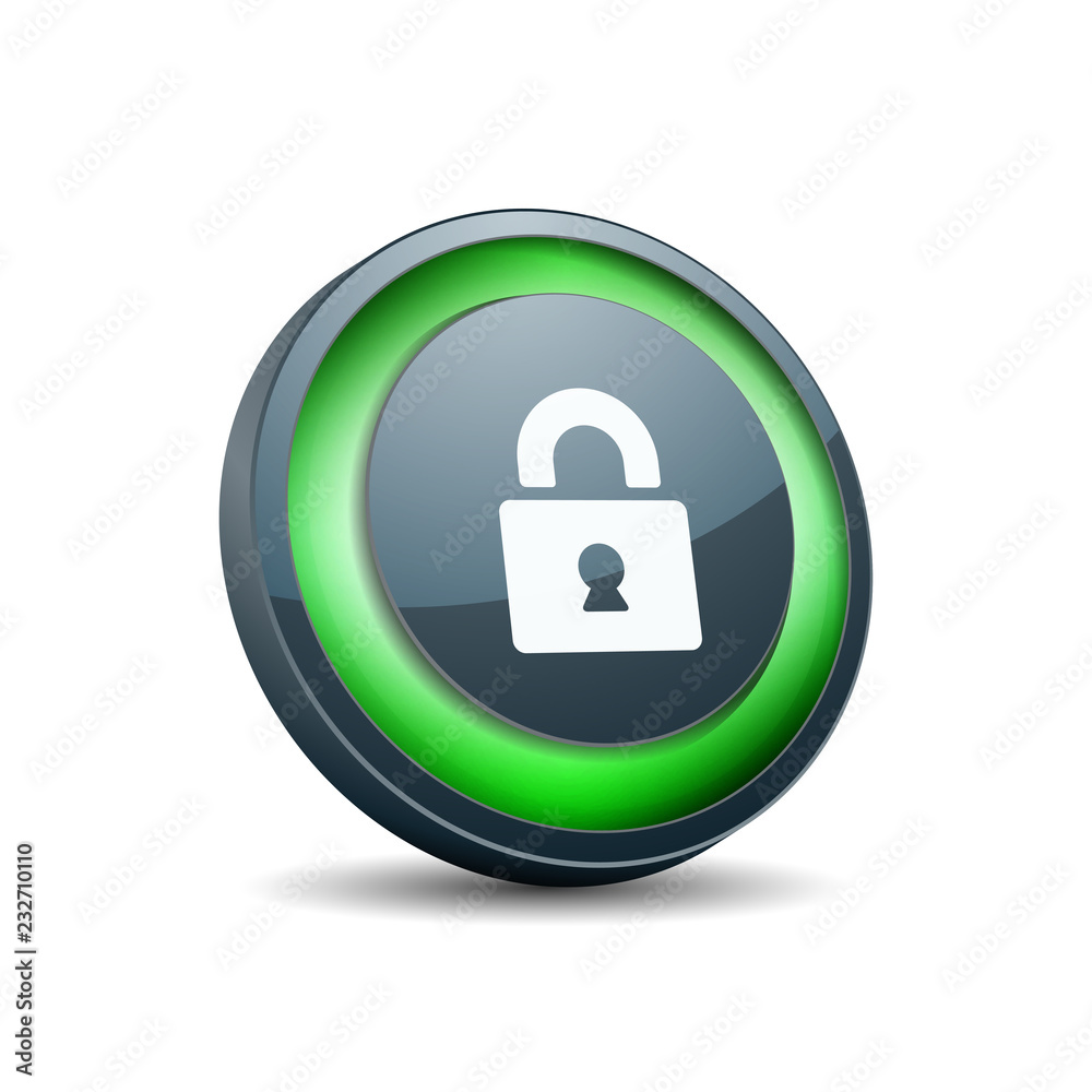 Lock Safety Sign illustration Lock Safety Sign illustration