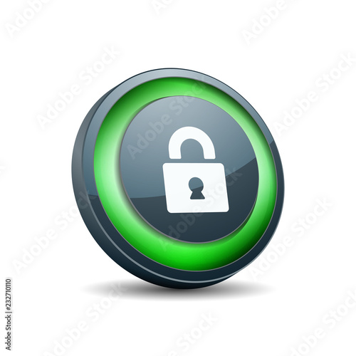 Lock Safety Sign illustration