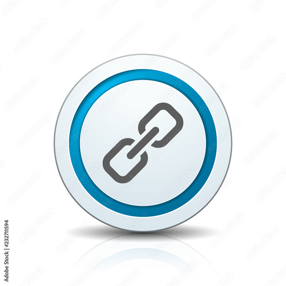 Link Chains button illustration Link Chains button illustration