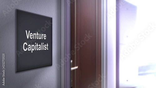 Modern interior building signage series - Venture Capitalist