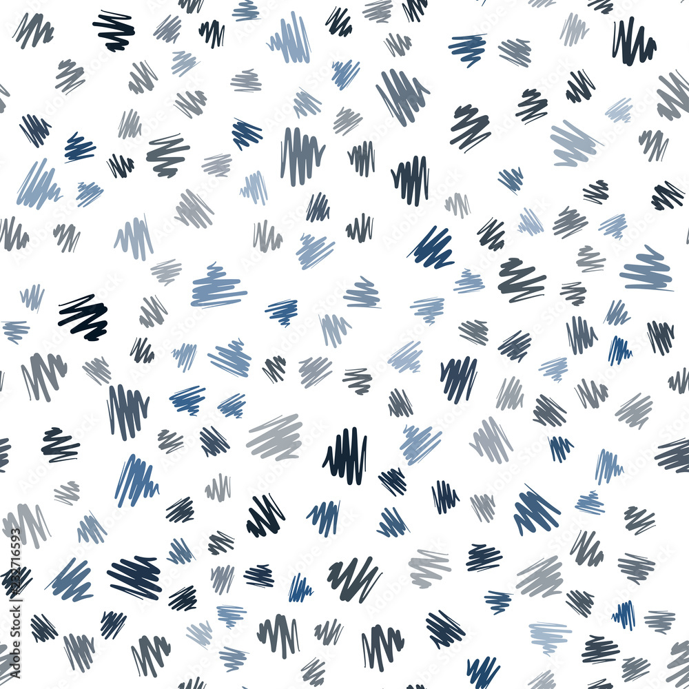 Fototapeta premium Dark BLUE vector seamless layout with flat lines.
