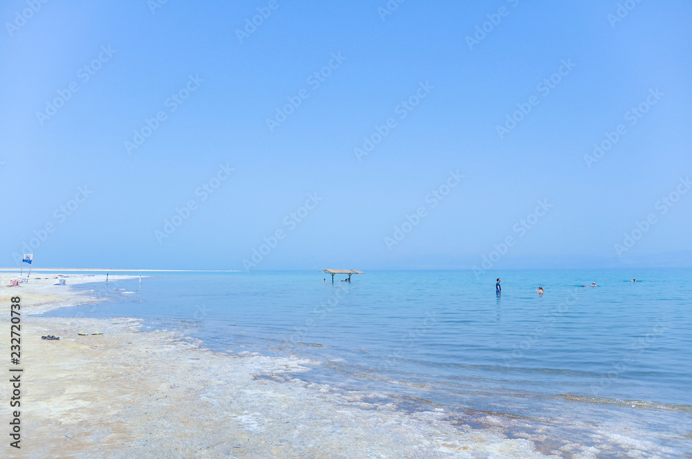 Dead Sea is a salt lake in Israel