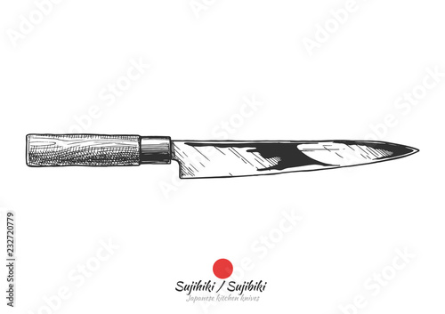 Japanese kitchen knife